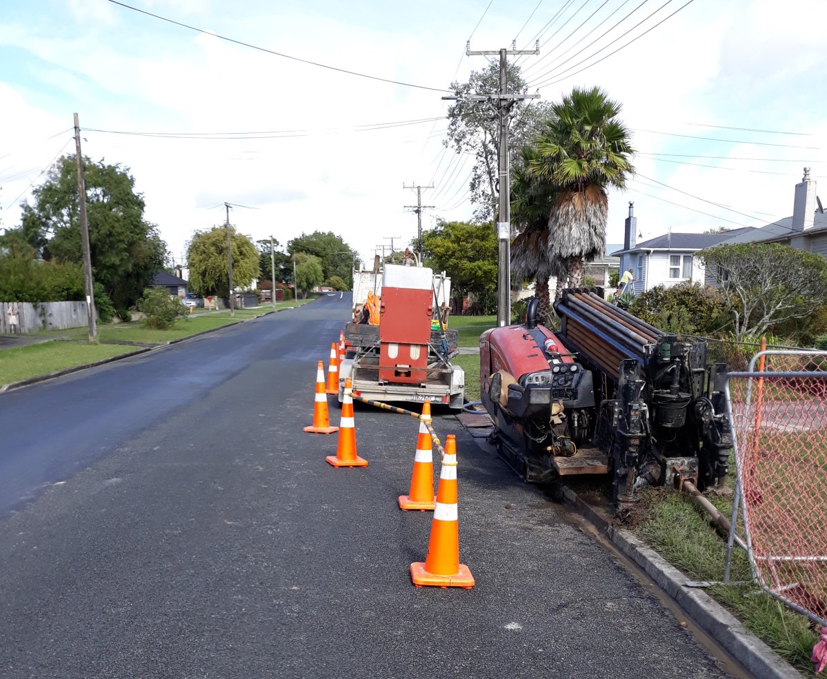 Work on Dargaville Water Mains 